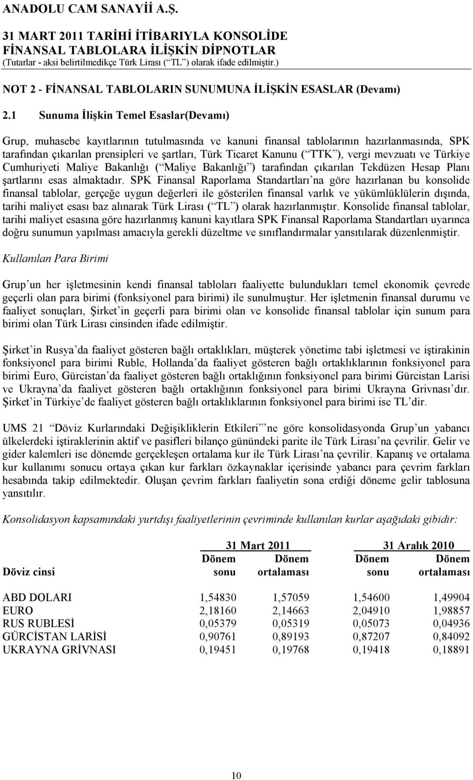 ( TTK ), vergi mevzuatı ve Türkiye Cumhuriyeti Maliye Bakanlığı ( Maliye Bakanlığı ) tarafından çıkarılan Tekdüzen Hesap Planı şartlarını esas almaktadır.