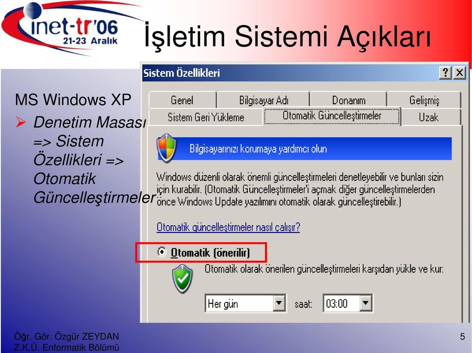 Masası => Sistem