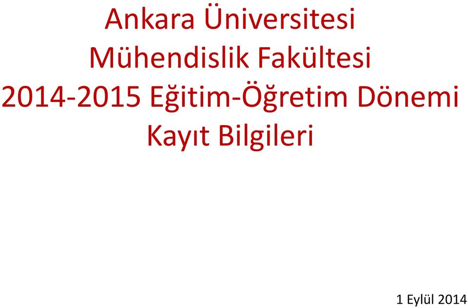 2014-2015 Eğitim-Öğretim