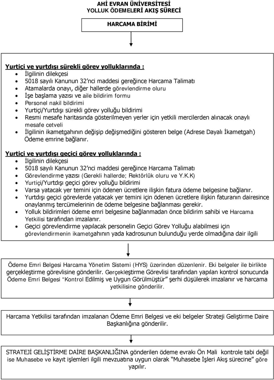 gösterilmeyen yerler için yetkili mercilerden alınacak onaylı mesafe cetveli İlgilinin ikametgahının değişip değişmediğini gösteren belge (Adrese Dayalı İkametgah) Ödeme emrine bağlanır.