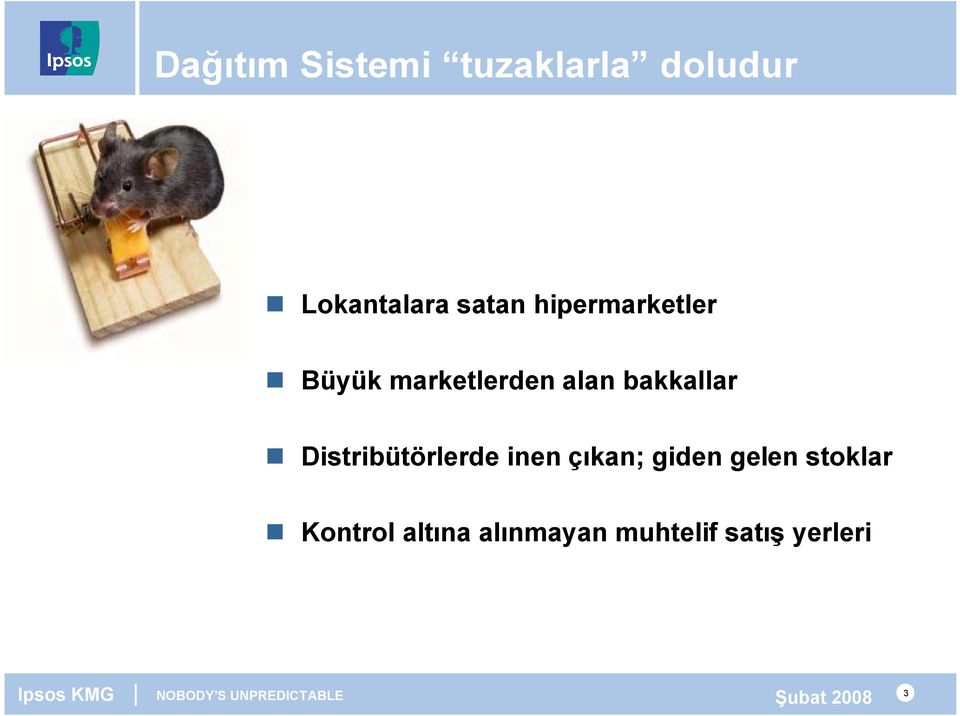 bakkallar Distribütörlerde inen çıkan; giden