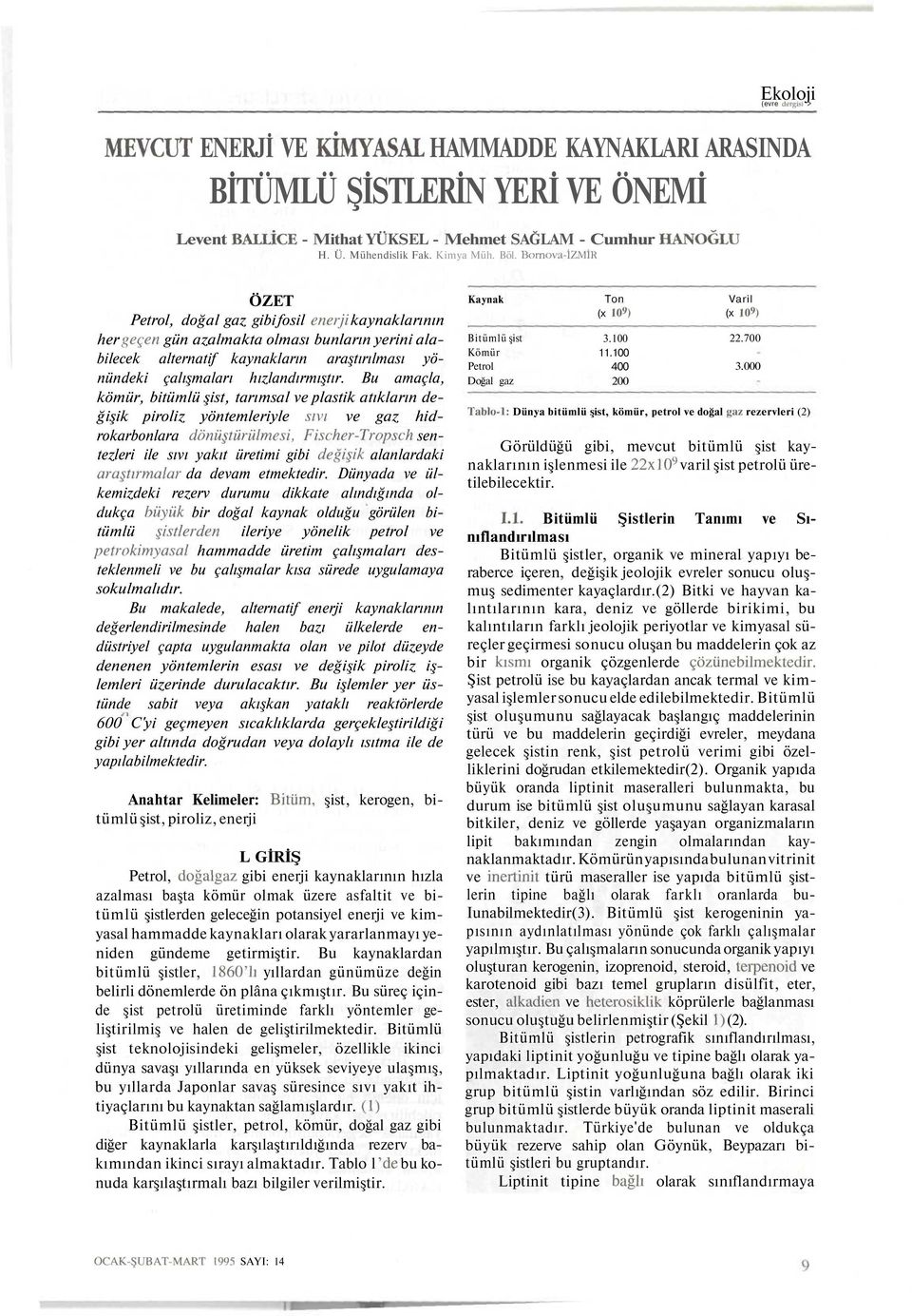 Bu amaçla, kömür, biümlü şis, arımsal ve plasik aıkların değişik piroliz yönemleriyle sıvı ve gaz hidrokarbonlara dönüşürülmesi, FischerTropsch senezleri ile sıvı yakı üreimi gibi değişik alanlardaki