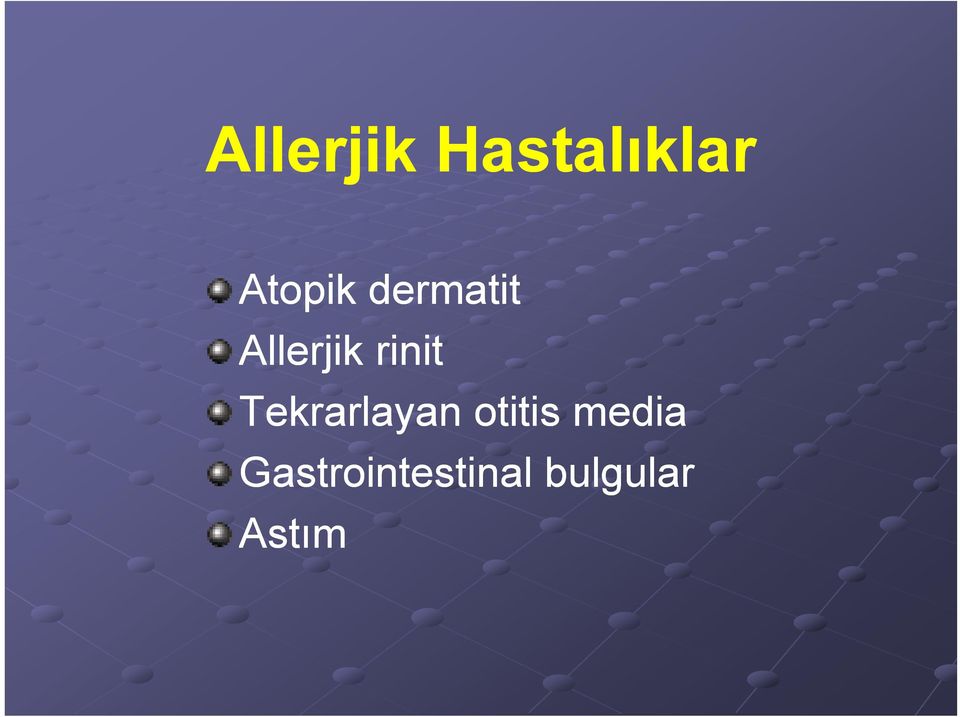 rinit Tekrarlayan otitis