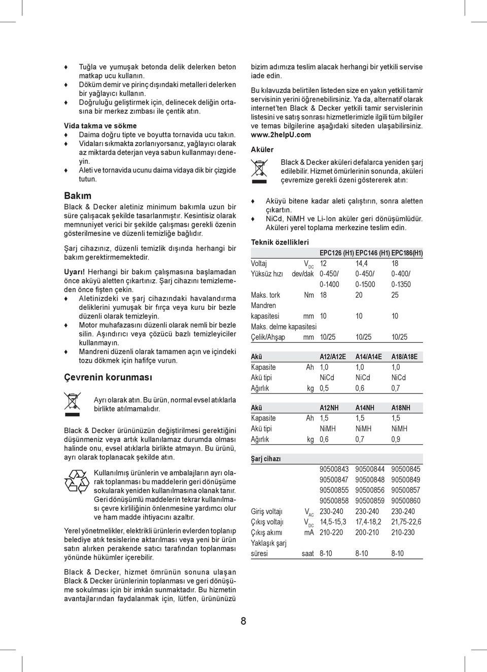 Vidaları sıkmakta zorlanıyorsanız, yağlayıcı olarak az miktarda deterjan veya sabun kullanmayı deneyin. Aleti ve tornavida ucunu daima vidaya dik bir çizgide tutun.