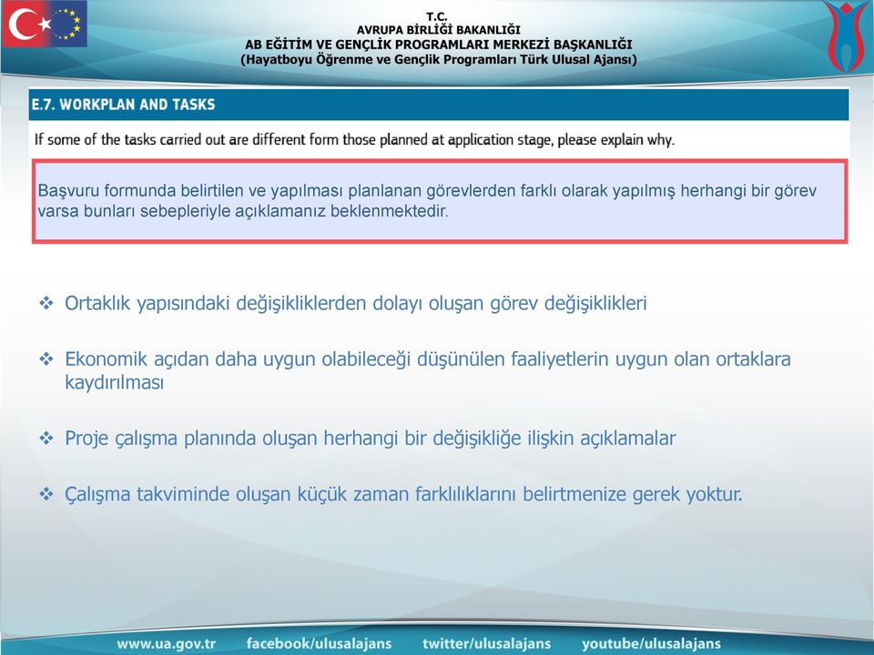 Ortaklık yapısındaki değişikliklerden dolayı oluşan görev değişiklikleri Ekonomik açıdan daha uygun olabileceği düşünülen