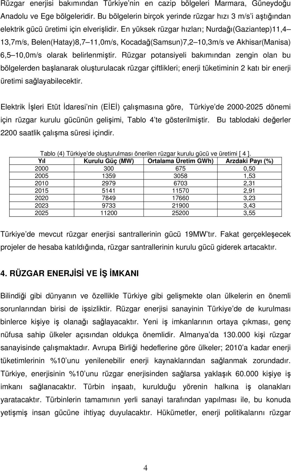 En yüksek rüzgar hızları; Nurdağı(Gaziantep)11,4 13,7m/s, Belen(Hatay)8,7 11,0m/s, Kocadağ(Samsun)7,2 10,3m/s ve Akhisar(Manisa) 6,5 10,0m/s olarak belirlenmiştir.