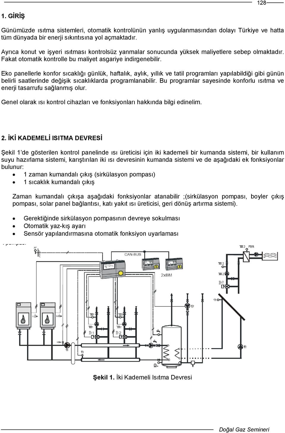 Eko panellerle konfor sıcaklığı günlük, haftalık, aylık, yıllık ve tatil programları yapılabildiği gibi günün belirli saatlerinde değişik sıcaklıklarda programlanabilir.