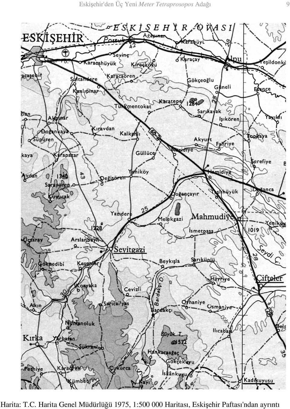 Harita Genel Müdürlüğü 1975, 1:500