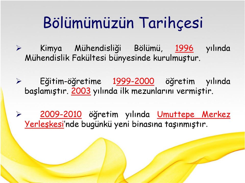 Eğitim-öğretime 1999-2000 öğretim yılında başlamıştır.