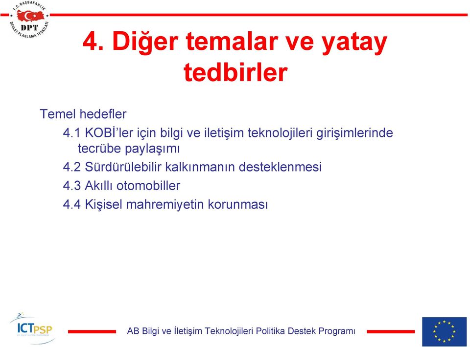 girişimlerinde tecrübe paylaşımı 4.