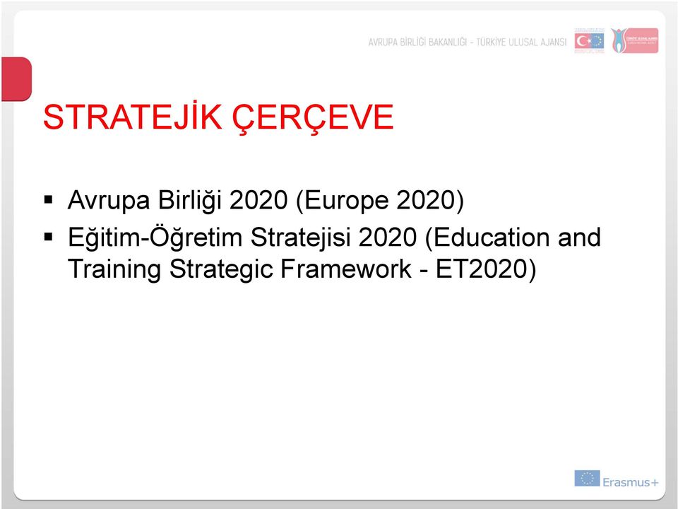 Stratejisi 2020 (Education and