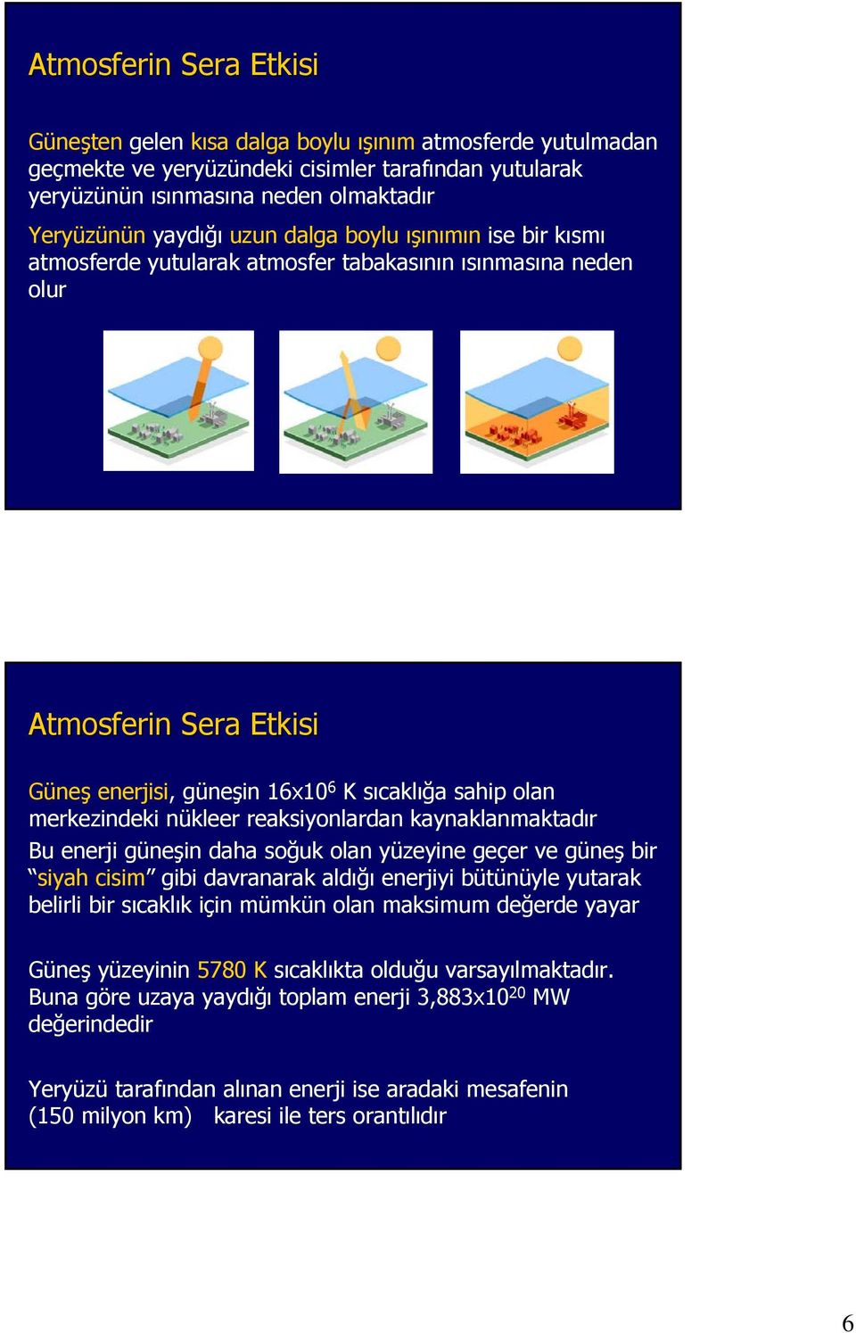 nükleer reaksiyonlardan kaynaklanmaktadır Bu enerji güneşin daha soğuk olan yüzeyine geçer ve güneş bir siyah cisim gibi davranarak aldığı enerjiyi bütünüyle yutarak belirli bir sıcaklık için mümkün