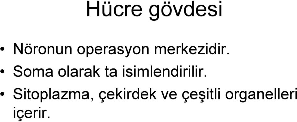 Soma olarak ta isimlendirilir.