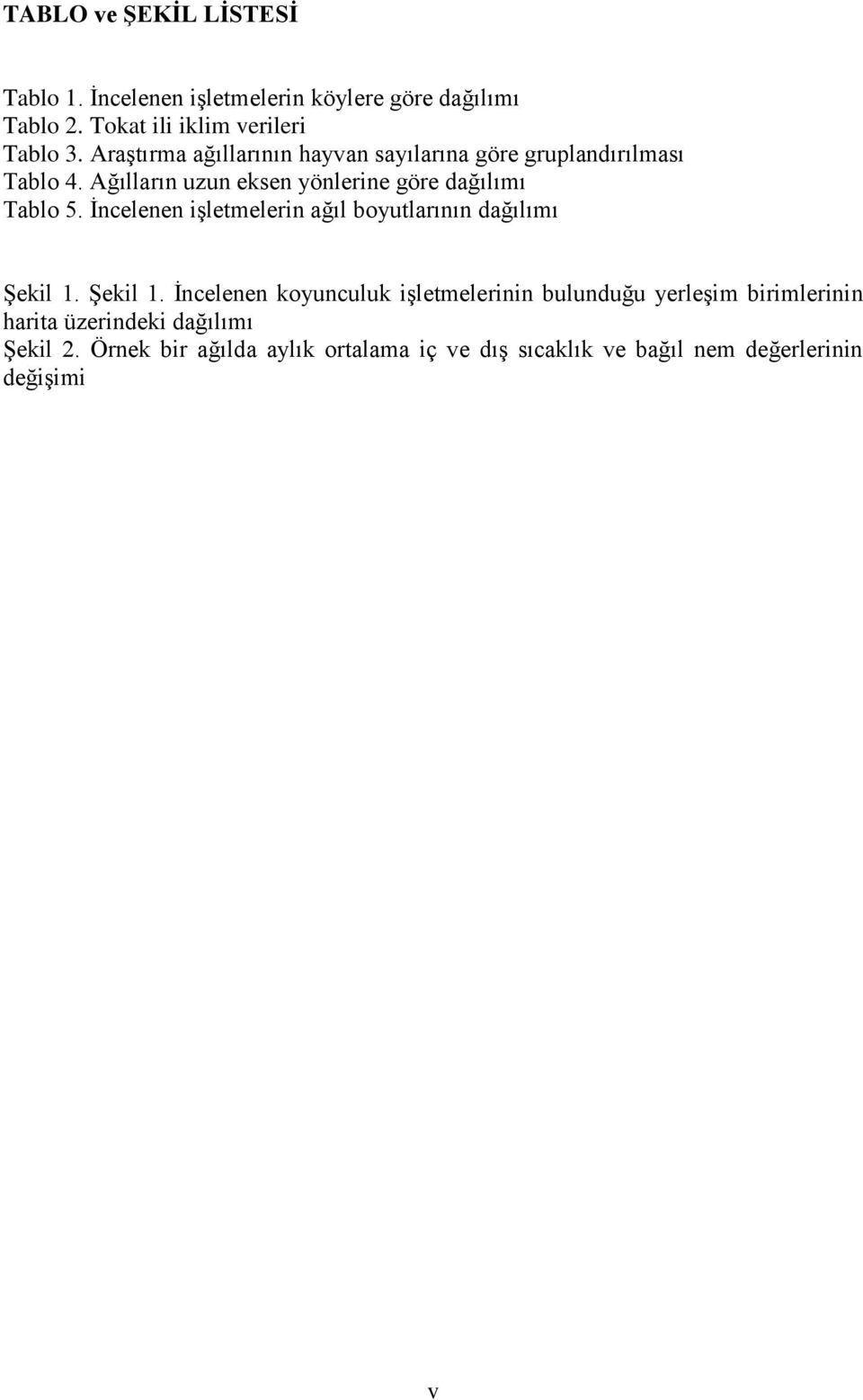 İncelenen işletmelerin ağıl boyutlarının dağılımı Şekil 1.