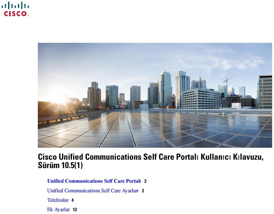 5(1) Unified Communications Self Care Portalı 2