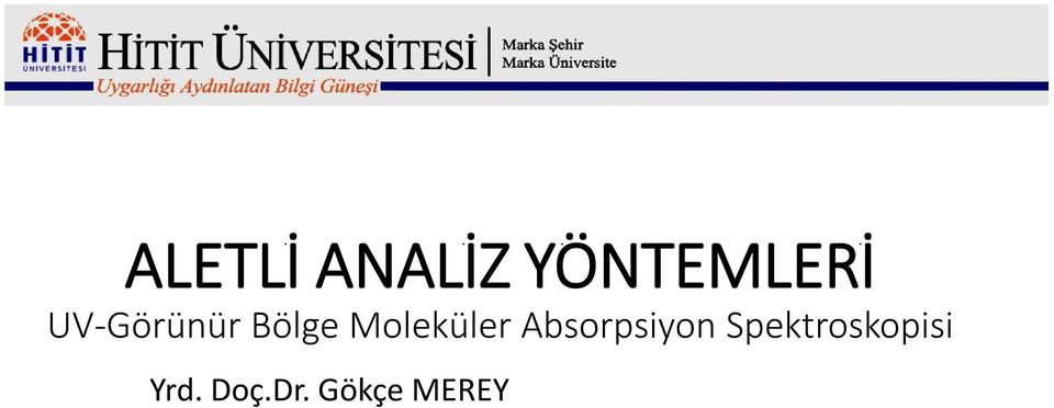 Moleküler Absorpsiyon