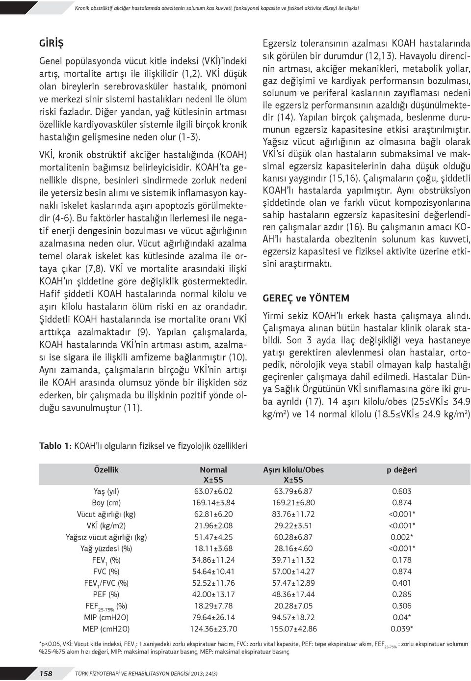 Diğer yandan, yağ kütlesinin artması özellikle kardiyovasküler sistemle ilgili birçok kronik hastalığın gelişmesine neden olur (1-3).