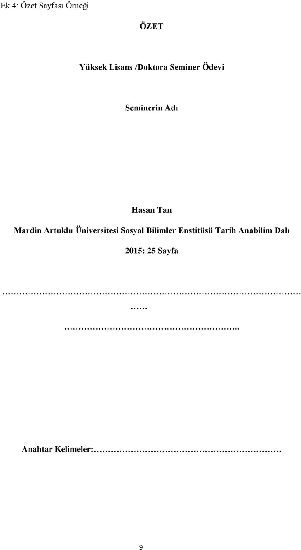 Mardin Artuklu Üniversitesi Sosyal Bilimler
