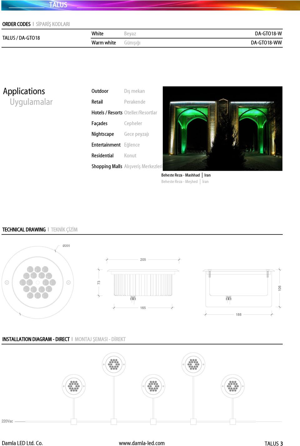 Eğlence Konut Shopping Malls Alışveriş Merkezleri Beheste Reza - Mashhad Iran Beheste Reza - Meşhed İran TECHNICAL DRAWING І TEKNİK