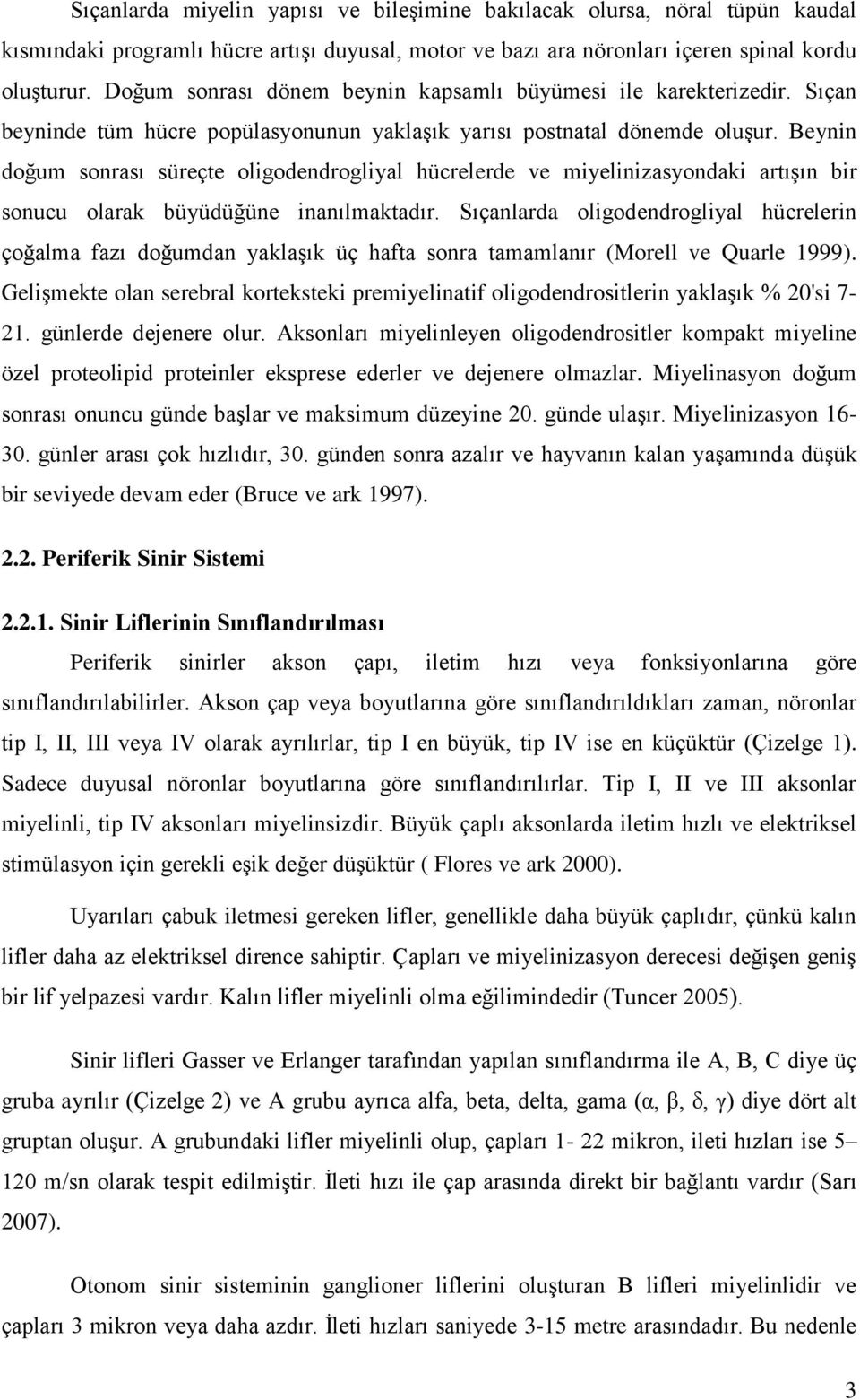 Beynin doğum sonrası süreçte oligodendrogliyal hücrelerde ve miyelinizasyondaki artışın bir sonucu olarak büyüdüğüne inanılmaktadır.