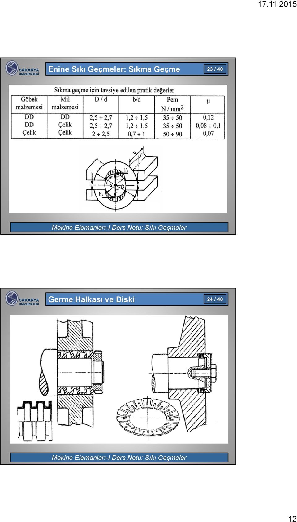 Geçe 3 / 40 Gere