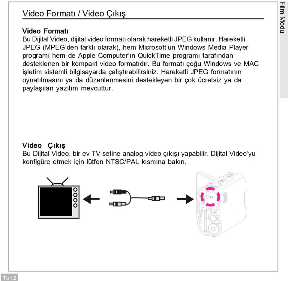 kompakt video format d r. Bu format Áo u Windows ve MAC i letim sistemli bilgisayarda Áal t rabilirsiniz.
