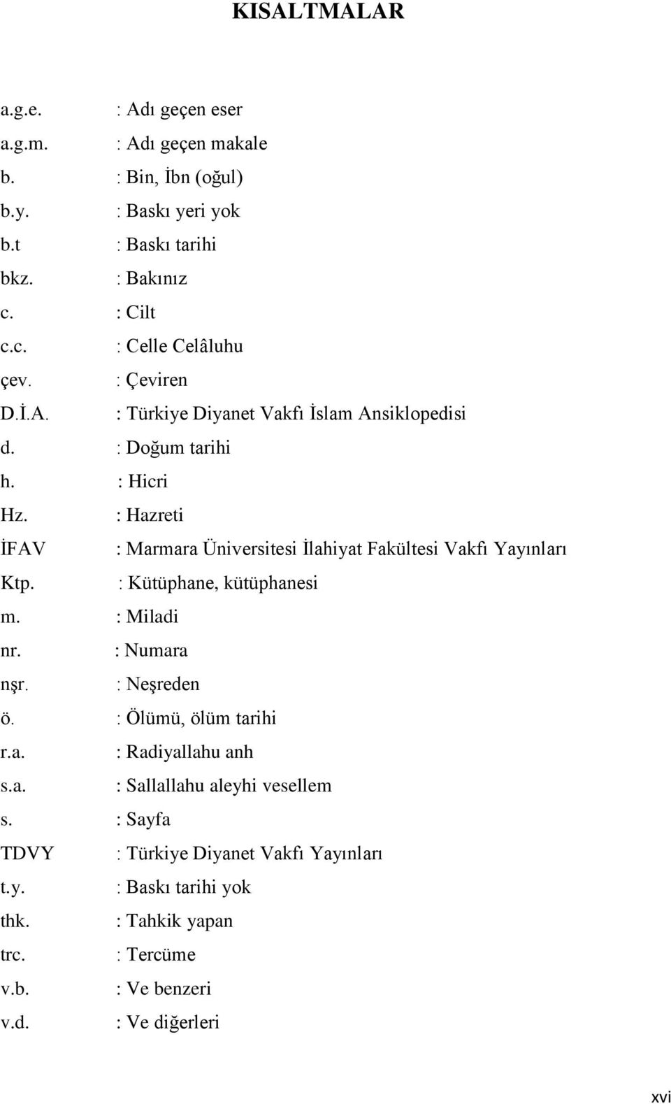 : Hazreti ĠFAV : Marmara Üniversitesi Ġlahiyat Fakültesi Vakfı Yayınları Ktp. : Kütüphane, kütüphanesi m. : Miladi nr. : Numara nģr. : NeĢreden ö.