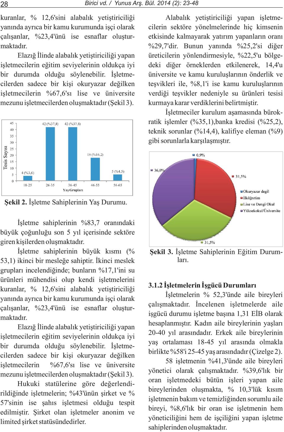 kuruluþlarýnýn verdiði teþvikler nedeniyle su ürünleri tesisi kurmaya karar verdiklerini belirtmiþtir.