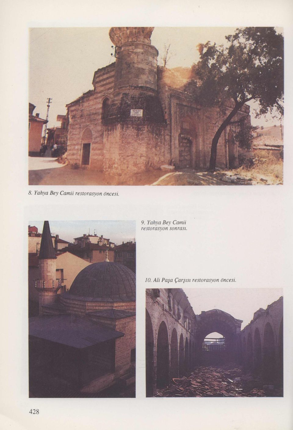 Yahya Bey Camii restorasyon