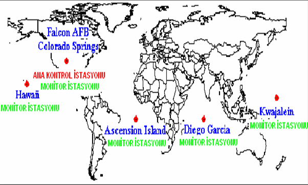 10 4. Ascension (Kuzey Atlantik) Monitör İstasyonu Yer Anteni 5. Havaî Monitör İstasyonu Şekil 2.