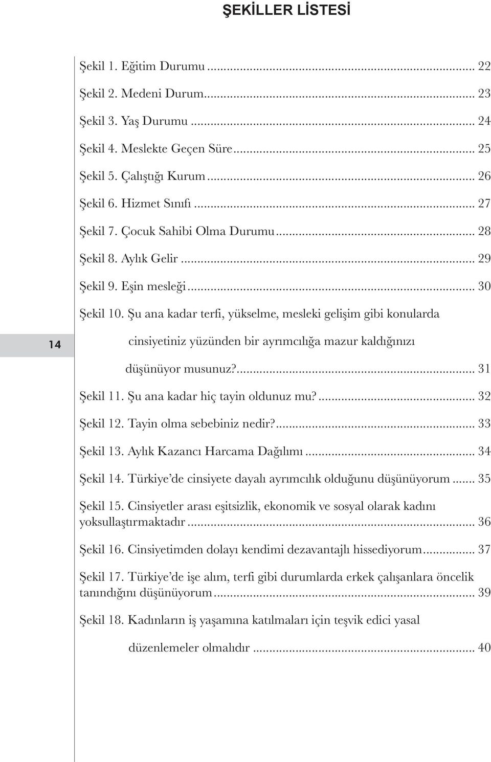 Şu ana kadar terfi, yükselme, mesleki gelişim gibi konularda 14 cinsiyetiniz yüzünden bir ayrımcılığa mazur kaldığınızı düşünüyor musunuz?... 31 Şekil 11. Şu ana kadar hiç tayin oldunuz mu?