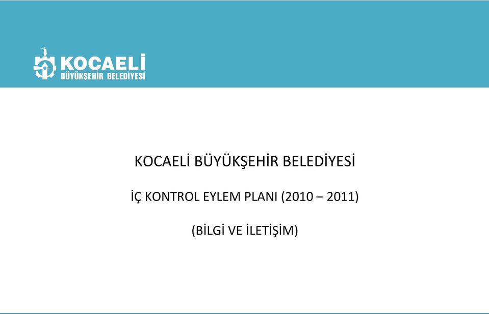 KONTROL EYLEM PLANI