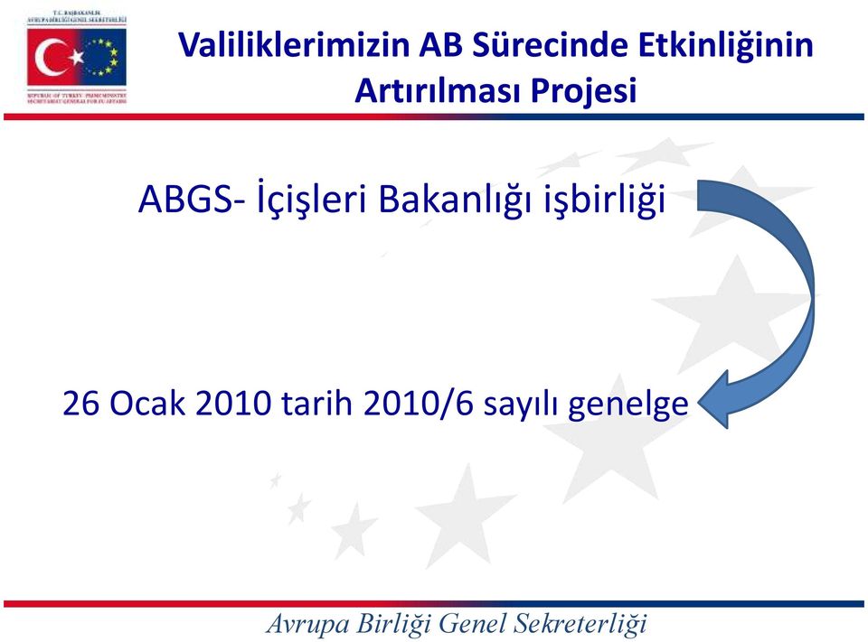ABGS-İçişleri Bakanlığı işbirliği