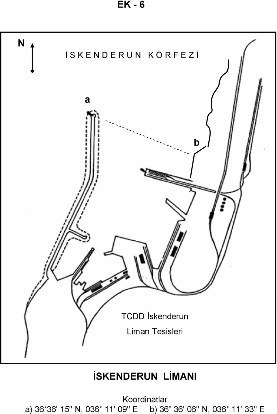 İSKEDERU LİMAI Koordintlr ) 36 36'