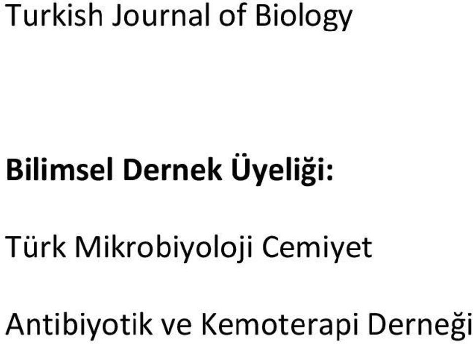 Türk Mikrobiyoloji Cemiyet