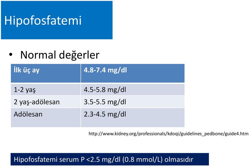 5 mg/dl http://www.kidney.