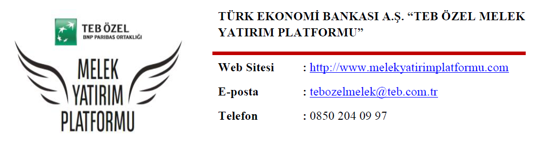 BKS İLERLEME RAPORU OCAK SAYISI 27 TEB ÖZEL MELEK YATIRIM PLATFORMU DÜZENLENMİŞ FAALİYETLER 14 Ocak 2016 TEB Özel Yatırımcı