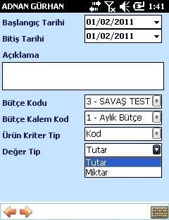 El terminali ekranları