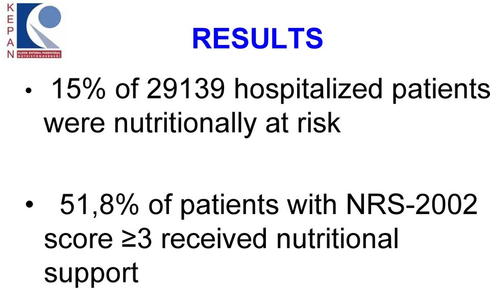 risk 51,8% of patients with