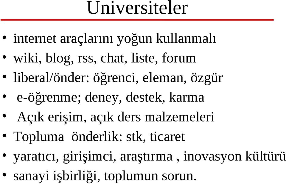 karma Açık erişim, açık ders malzemeleri Topluma önderlik: stk, ticaret