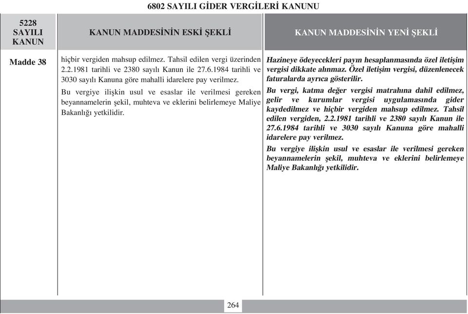 Bu vergiye iliflkin usul ve esaslar ile verilmesi gereken beyannamelerin flekil, muhteva ve eklerini belirlemeye Maliye Bakanl yetkilidir.