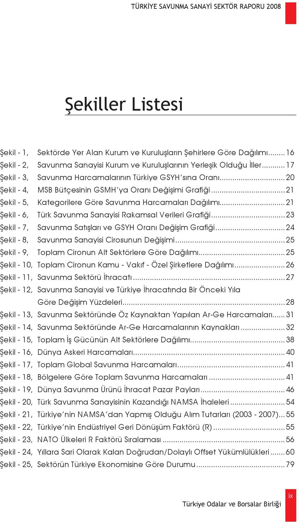 ..21 Şekil - 6, Türk Savunma Sanayisi Rakamsal Verileri Grafiği...23 Şekil - 7, Savunma Satışları ve GSYH Oranı Değişim Grafiği...24 Şekil - 8, Savunma Sanayisi Cirosunun Değişimi.