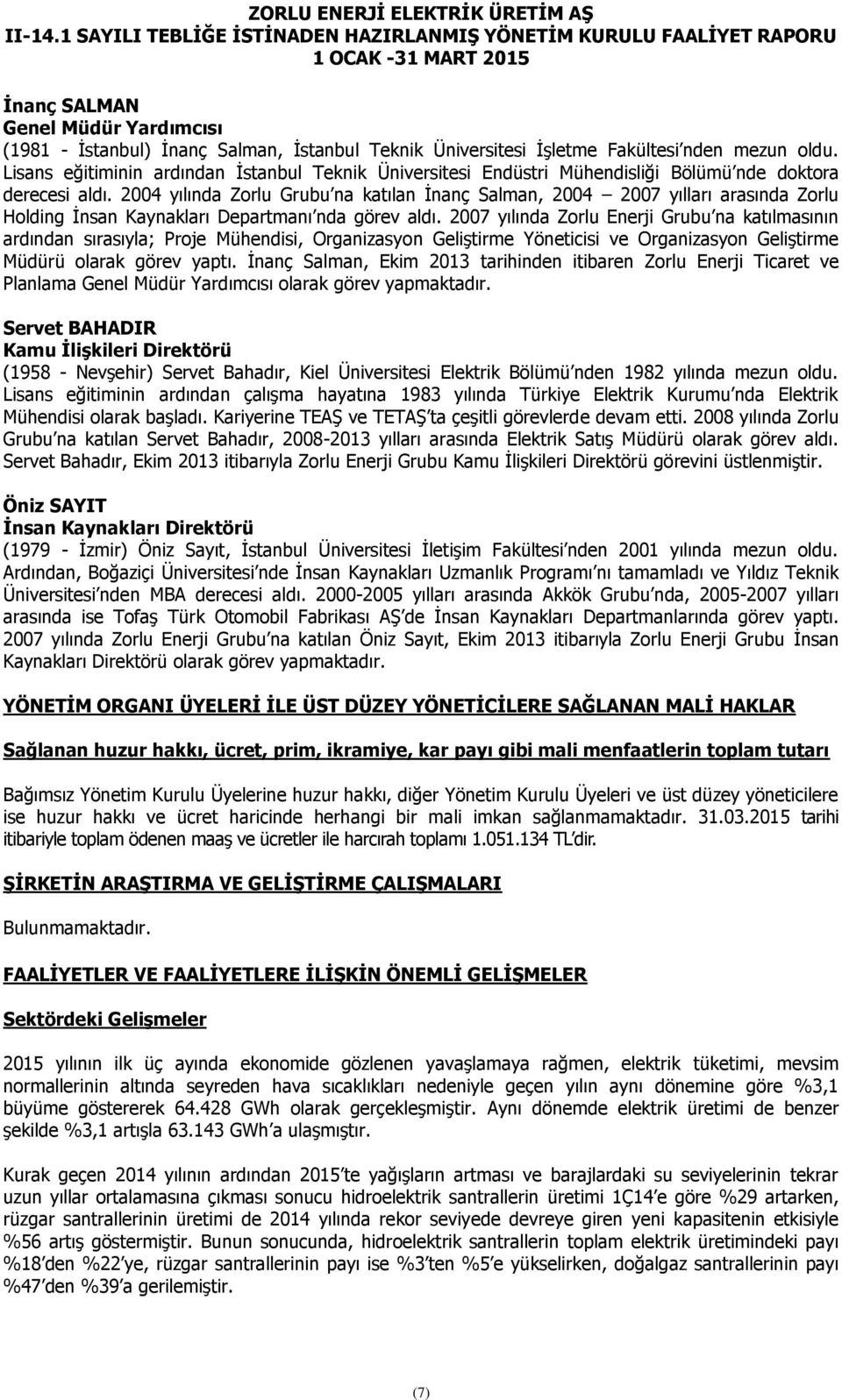 2004 yılında Zorlu Grubu na katılan İnanç Salman, 2004 2007 yılları arasında Zorlu Holding İnsan Kaynakları Departmanı nda görev aldı.