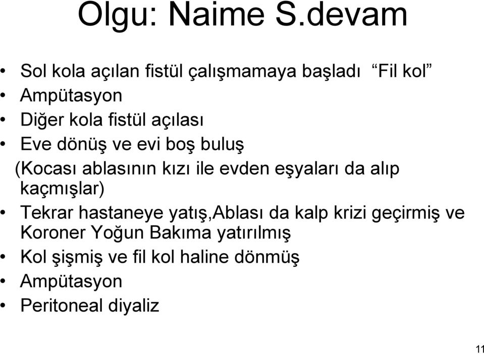 açılası Eve dönüş ve evi boş buluş (Kocası ablasının kızı ile evden eşyaları da alıp