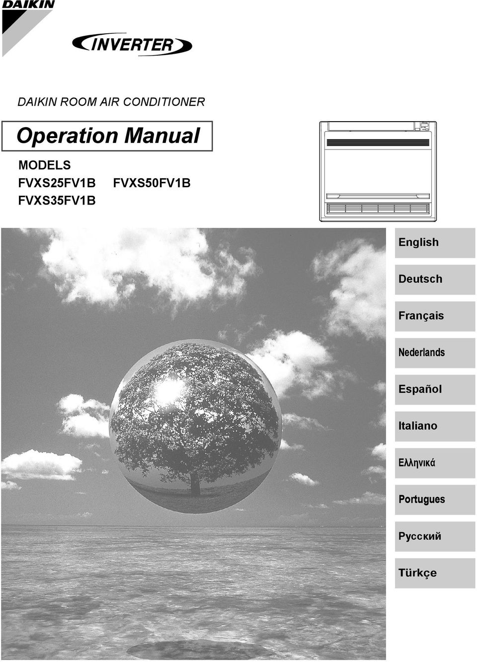 AIR CONDITIONER Operation Manual MODELS FVXS25FV1B