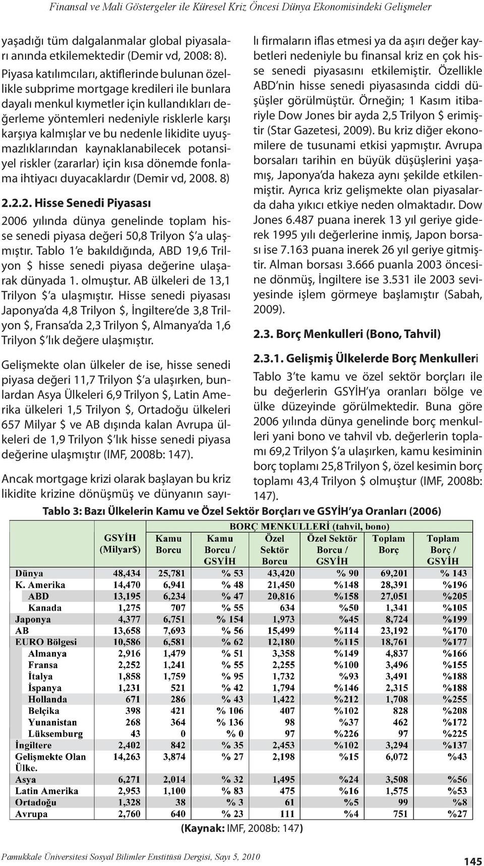 kalmışlar ve bu nedenle likidite uyuşmazlıklarından kaynaklanabilecek potansiyel riskler (zararlar) için kısa dönemde fonlama ihtiyacı duyacaklardır (Demir vd, 20