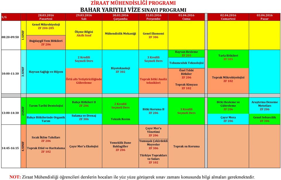 Organik Tarım Bahçe Bitkileri II Sulama ve Drenaj Teknik Resim Bitki Koruma II Bitki Besleme ve Gübreleme Çayır Mera Araştırma Deneme Metotları Genel Sebzecilik Sıcak İklim Tahılları Toprak Etüd ve