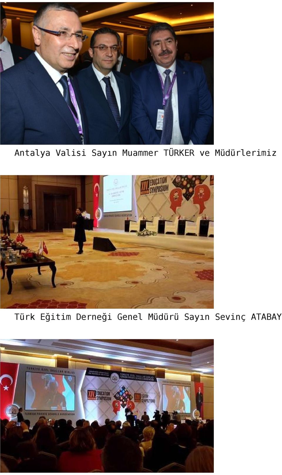 Müdürlerimiz Türk Eğitim
