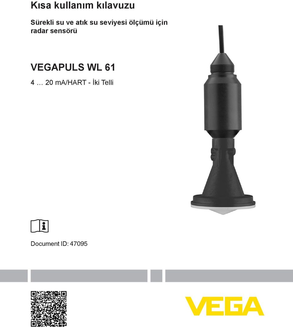 radar sensörü VEGAPULS WL 61 4 20