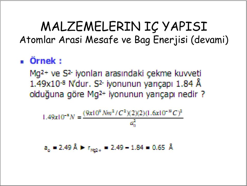 Mesafe ve